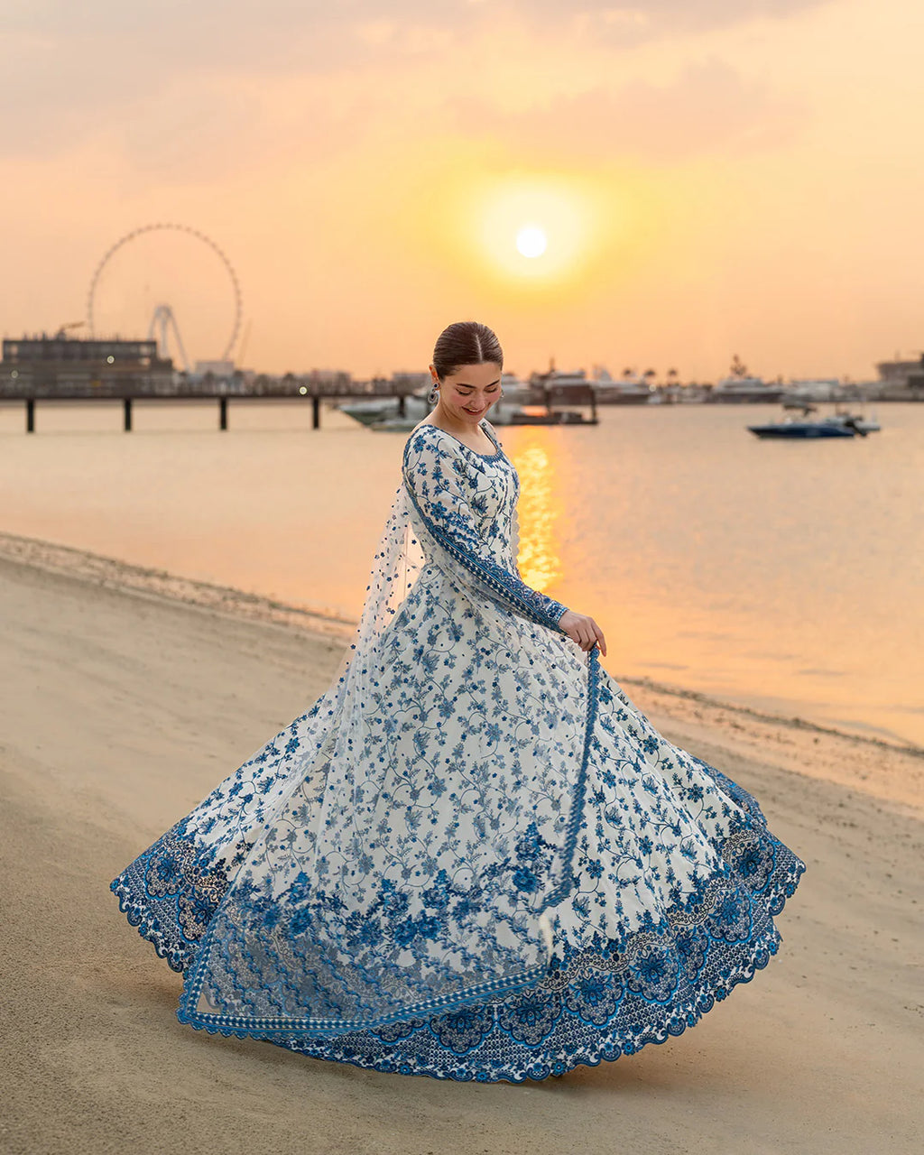 Jehona Moonlight Blue Luxury Ensemble