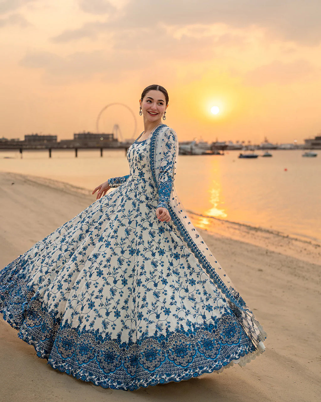 Jehona Moonlight Blue Luxury Ensemble