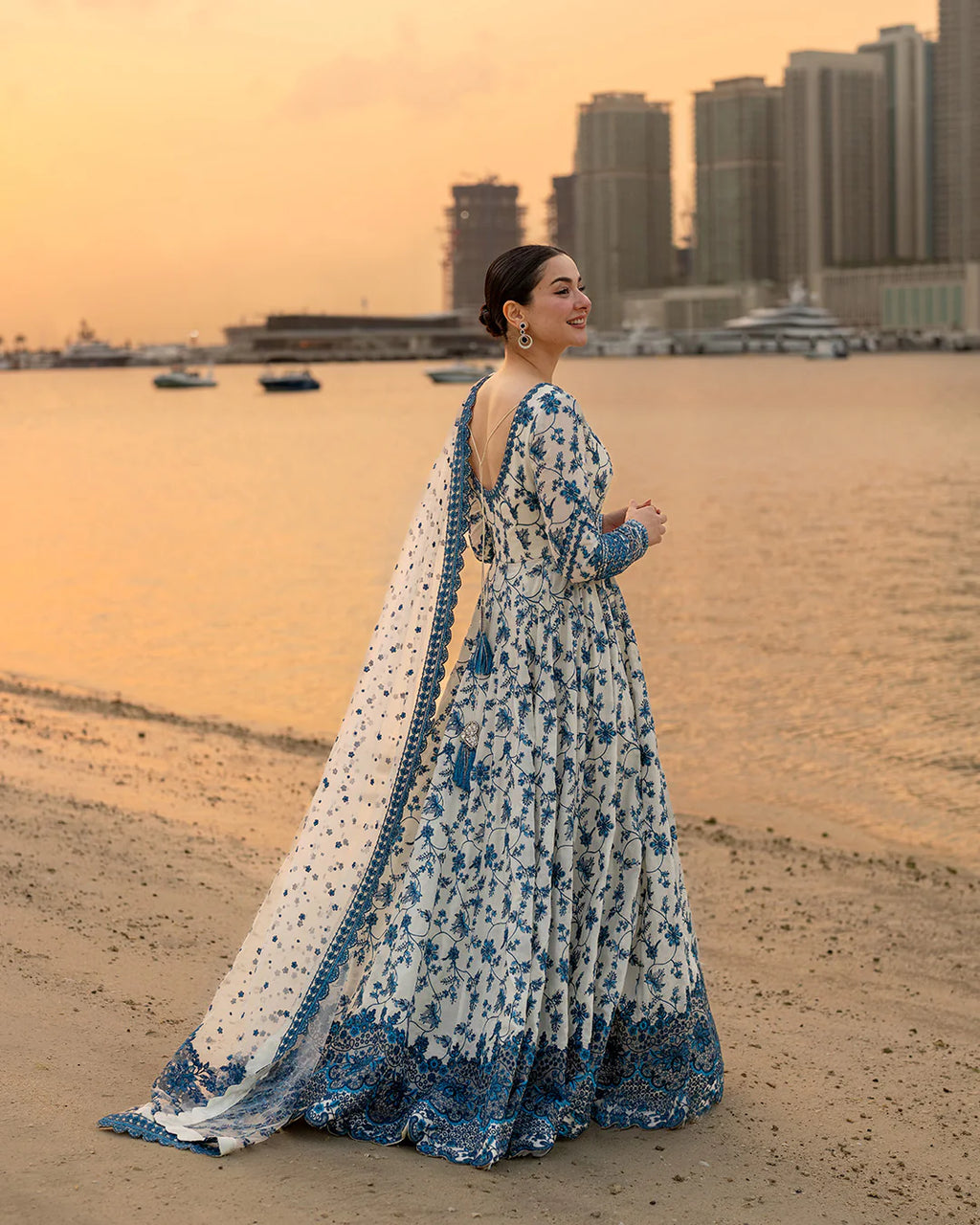 Jehona Moonlight Blue Luxury Ensemble
