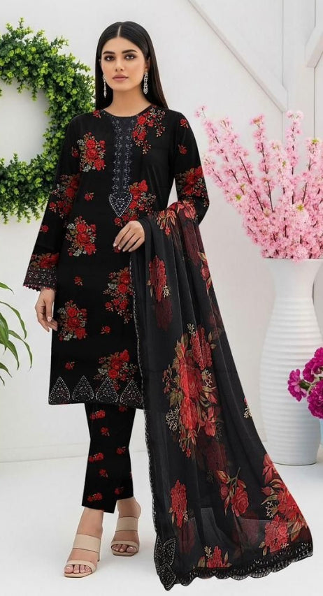 Charizma Lawn Collection  Digital Printed Suit