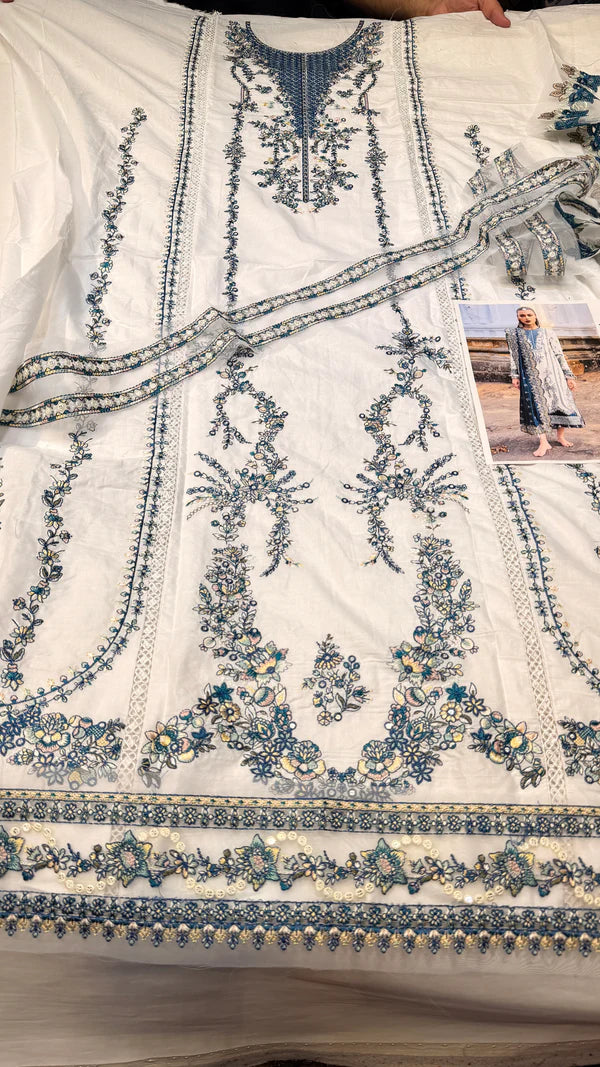 Hussain rehar lawn veil
