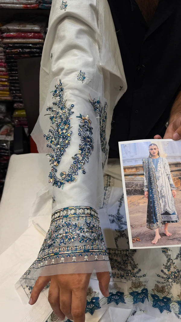 Hussain rehar lawn veil