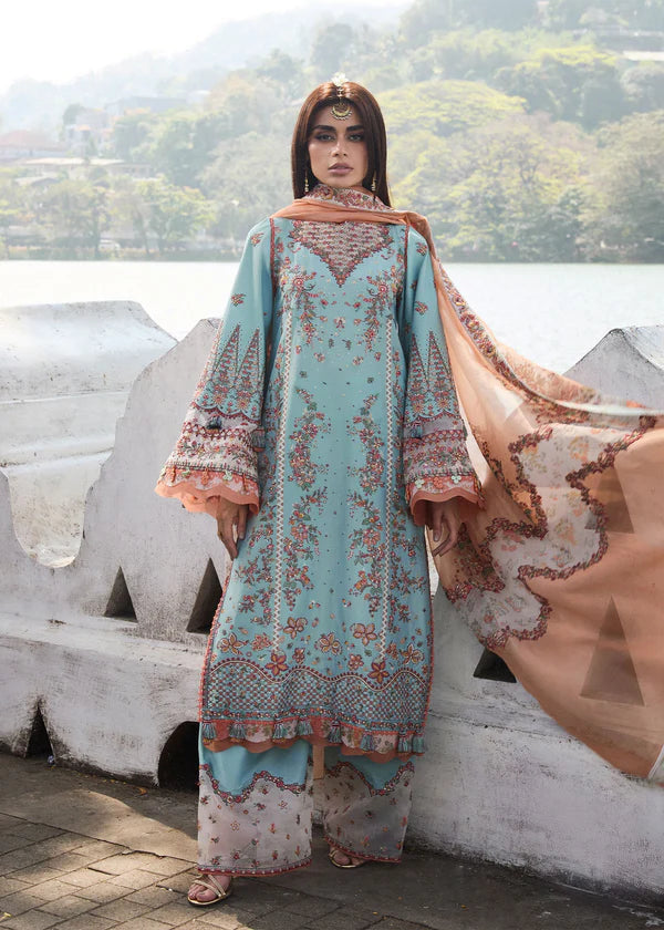 Hussain Rehar Luxury Lawn Suit