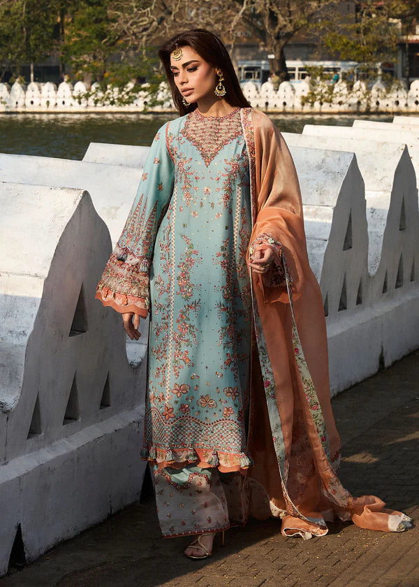 Hussain Rehar Luxury Lawn Suit