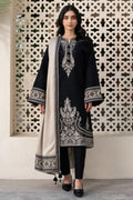 Jazmin Premium Embroidered Unstitched Lawn Suit – 3 Piece
