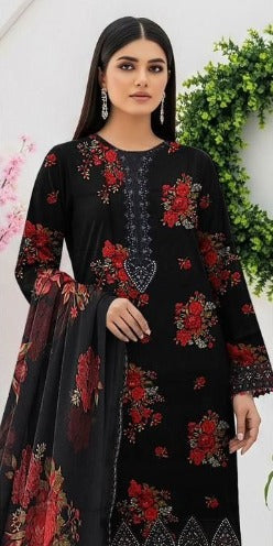 Charizma Lawn Collection  Digital Printed Suit