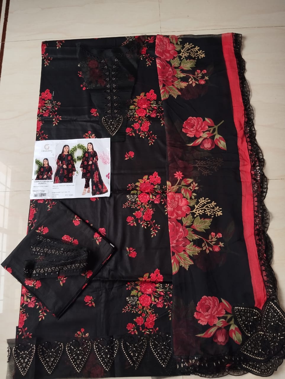 Charizma Lawn Collection  Digital Printed Suit
